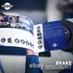 Rotinger Sport Brake Disc Set, Rear For Mercedes Sprinter, For VW Crafter T6