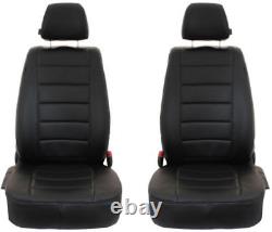 Seat covers black suitable for Mercedes Sprinter W906 Crafter seat comfort