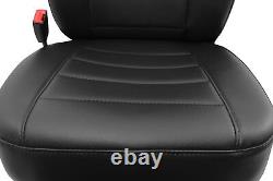 Seat covers black suitable for Mercedes Sprinter W906 Crafter seat comfort