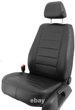 Seat covers black suitable for Mercedes Sprinter W906 Crafter seat comfort