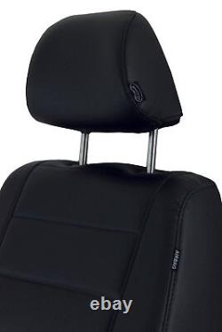 Seat covers black suitable for Mercedes Sprinter W906 Crafter seat comfort