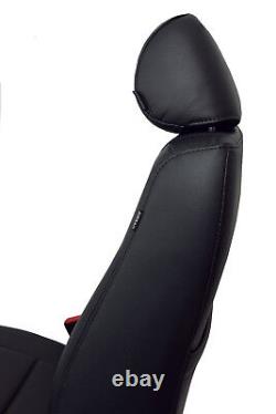 Seat covers black suitable for Mercedes Sprinter W906 Crafter seat comfort