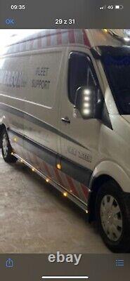 Side Light Bar To Fit Mercedes Sprinter Lwb Vw Crafter (one Pair)