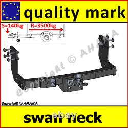 Towbar for VOLKSWAGEN Crafter SWB, MWB, LWB (with single rear wheels) 2006 on