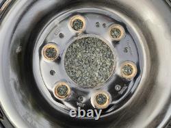 USED MERCEDES SPRINTER VW CRAFTER 6x130 BLACK STEEL WHEELS & 235/65/16C TYRES