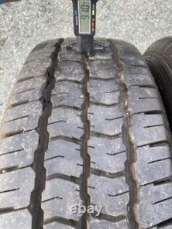 USED MERCEDES SPRINTER VW CRAFTER 6x130 BLACK STEEL WHEELS & 235/65/16C TYRES