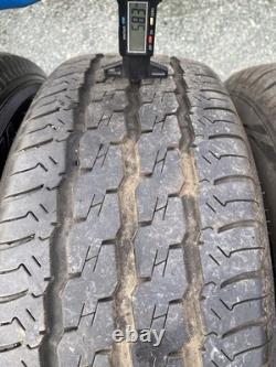 USED MERCEDES SPRINTER VW CRAFTER 6x130 BLACK STEEL WHEELS & 235/65/16C TYRES