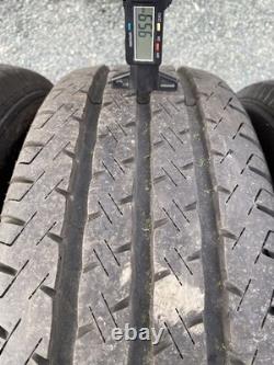 USED MERCEDES SPRINTER VW CRAFTER 6x130 BLACK STEEL WHEELS & 235/65/16C TYRES
