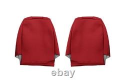 VAN Seat covers for VOLKSWAGEN CRAFTER I -16 MERCEDES SPRINTER 2 -17 RHD 1+1 RED