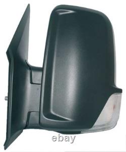 VW CRAFTER 30-35 Bus Door Mirror Manual With Indicator Lamp Left Hand 2006-2016