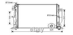 VW CRAFTER BOX Radiator 2011