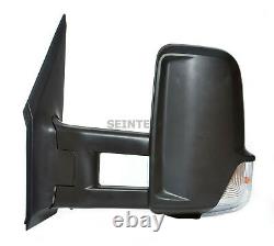 VW Crafter Full Door Complete Wing Mirror Manual Long Arm NS Left 2006-2018