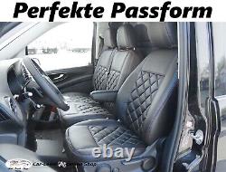 VW Crafter MAN Mercedes Sprinter Vito W447 fit car seat covers faux leather
