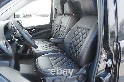 VW Crafter MAN Mercedes Sprinter Vito W447 fit car seat covers faux leather