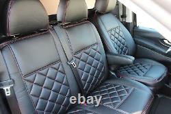 VW Crafter MAN Mercedes Sprinter Vito W447 fit car seat covers faux leather