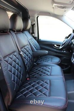 VW Crafter MAN Mercedes Sprinter Vito W447 fit car seat covers faux leather