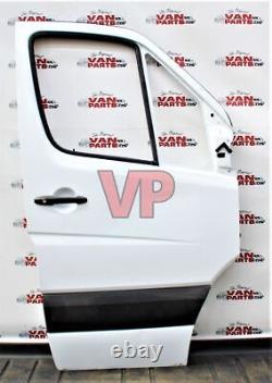 VW Crafter Merc Sprinter Drivers Right O/S Front Door White 06-18