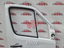 VW Crafter Merc Sprinter Drivers Right O/S Front Door White 06-18