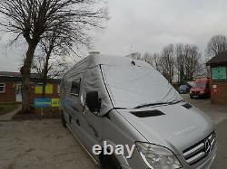 VW Crafter Mercedes Sprinter External Thermal Windscreen Cover Colour Silver