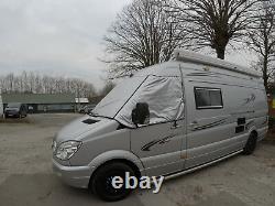 VW Crafter Mercedes Sprinter External Thermal Windscreen Cover Colour Silver