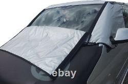 VW Crafter Mercedes Sprinter External Thermal Windscreen Cover Colour Silver