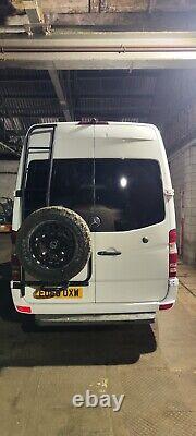 VW Crafter / Mercedes Sprinter/ MAN TGE Wheel Carrier Ladder Combo