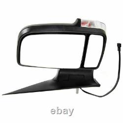 Vw Crafter 2006-2017 Electric Short Arm Wing Mirror Pair Both O/S N/S Right Left