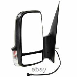 Vw Crafter 2006-2017 Manual Short Arm Wing Mirror Pair Both O/S N/S Right Left