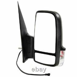 Vw Crafter 2006-2017 Manual Short Arm Wing Mirror Pair Both O/S N/S Right Left