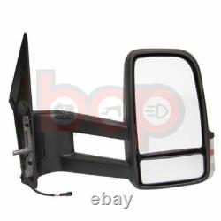 Vw Crafter Lt35 2006 2017 Long Arm Electric Door Wing Mirror Driver Side Right
